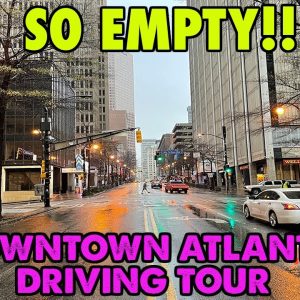 I drove through downtown Atlanta, Georgia. This is what I saw.