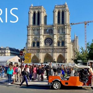 Paris, France ❤️ 🇫🇷  | Spring walk along the city's highlights (4K)