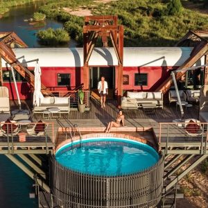 Kruger Shalati - The Train on the Bridge | Spectacular 5-star hotel in South Africa (full tour)