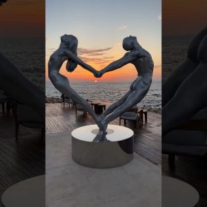 Love is in the air at the Four Seasons Hotel Astir Palace ❤️#love #sunset #travel #shorts #romantic